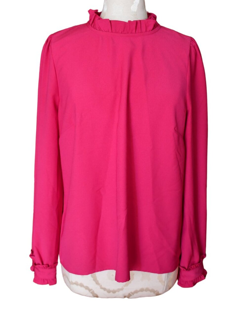J. Crew Ruffle Collar Shirt